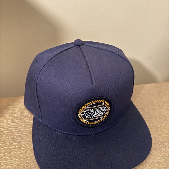Vans Dark Blue Snapback Cap - Picture 1 of 2